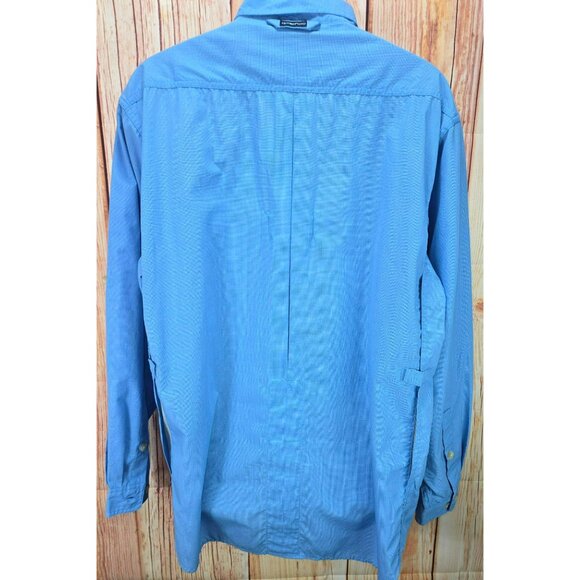 ExOfficio Insect Shield Apparel Fishing Blue Shirt XL - Picture 2 of 8